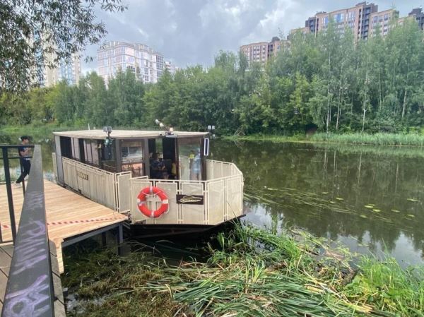 В Иваново вышел на маршрут речной трамвайчик «Колибри»
