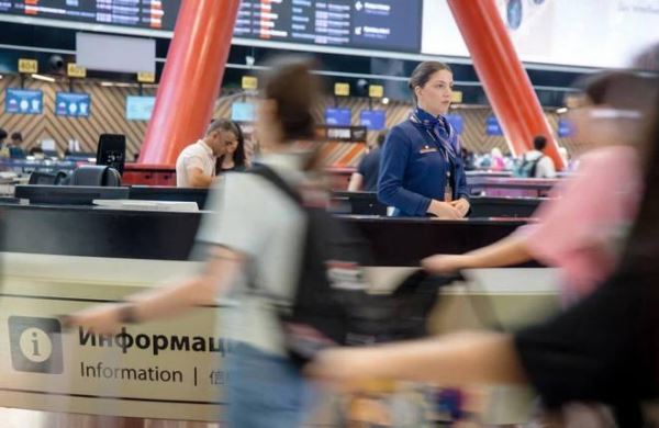 С января по август пассажиропоток российских авиакомпаний упал на 2%