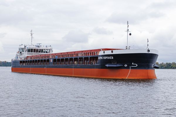 ⛴ Новый сухогруз Волжского пароходства «Борис Королев» отправился в первый рейс