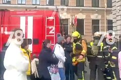 В здании парламента Санкт-Петербурга произошел пожар